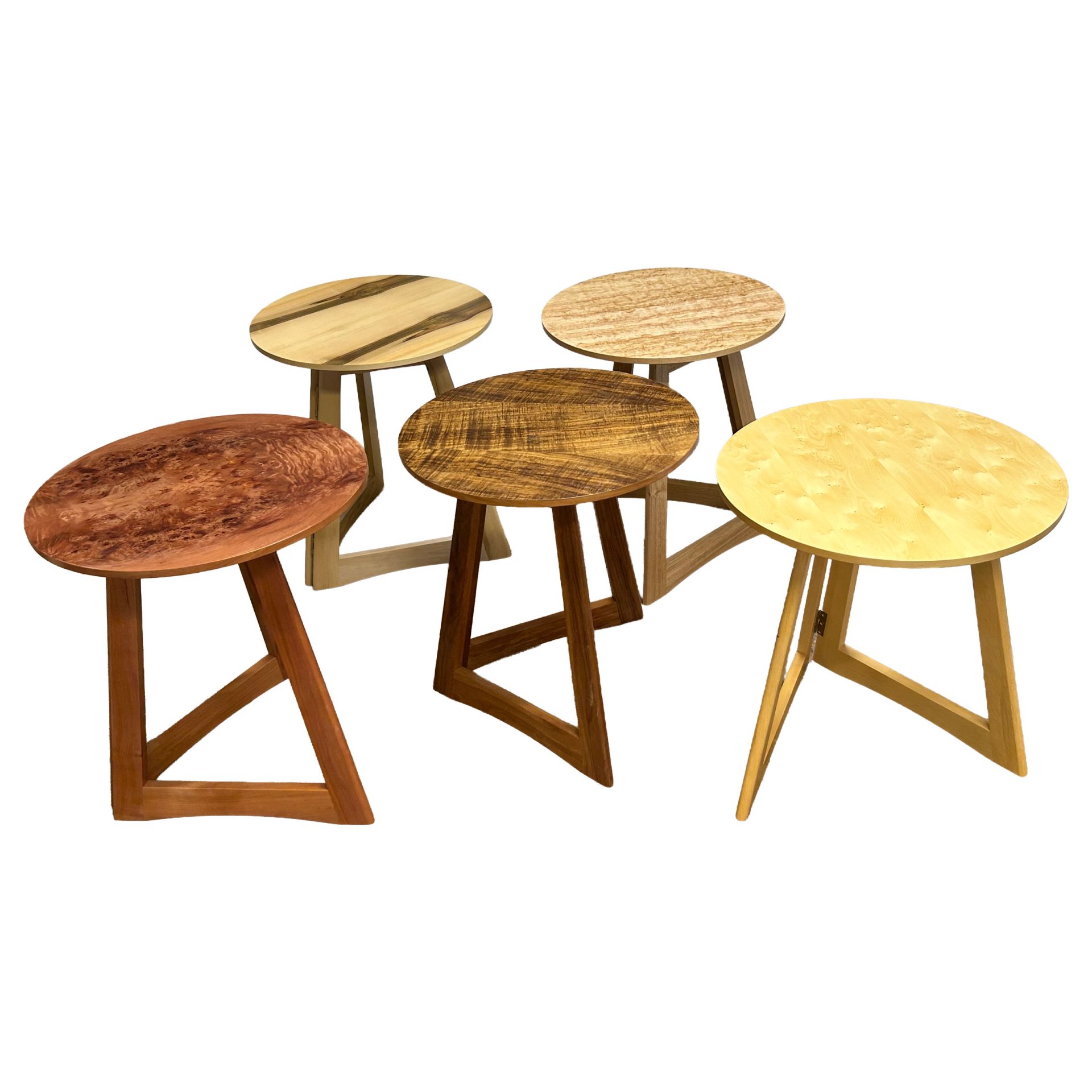 Figured Myrtle, Blackheart Sassafras, Blackwood, Tasmanian Oak, Huon Pine